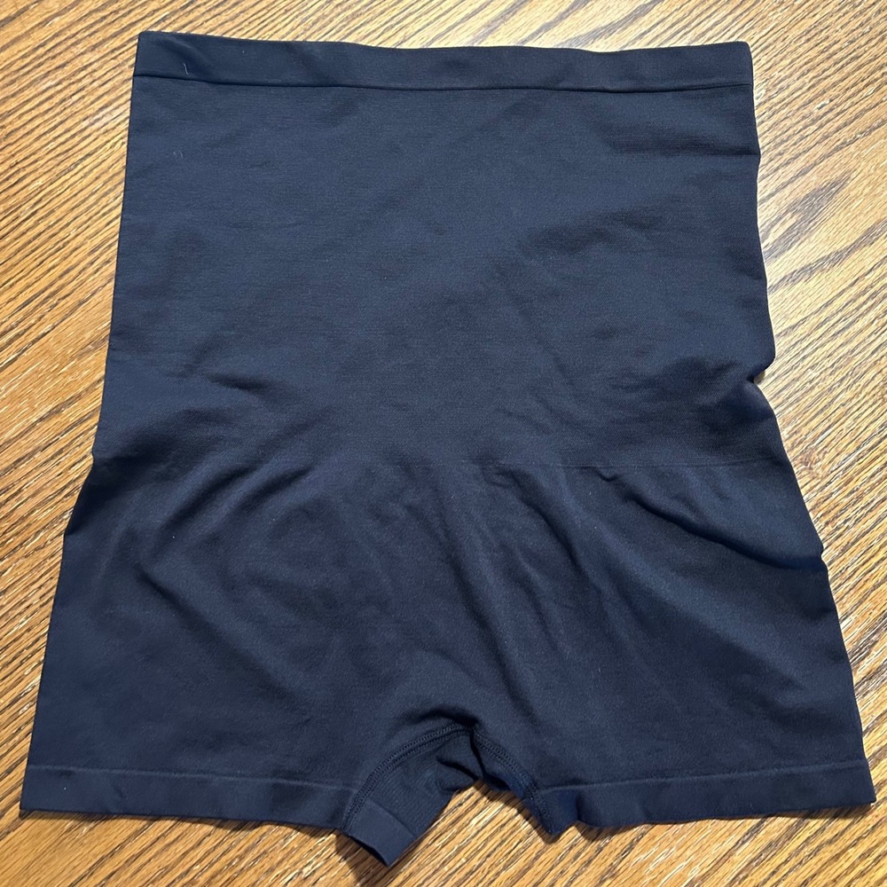 Jockey‎ Life Black Smoothing High Waist Short Shapewear XL Control Panties